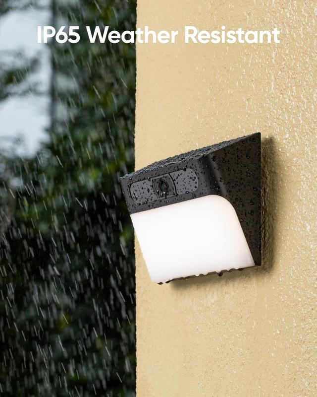 Luz de parede solar Cam eufy Security S120 2K Camera IP65 - Câmera